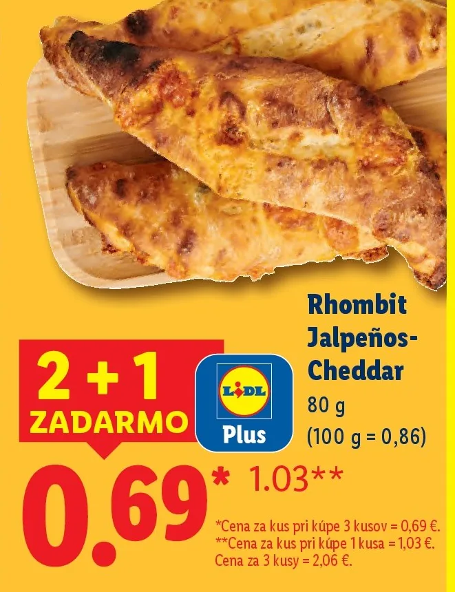 Rhombit Jalapeños-Cheddar (akcia Lidl)