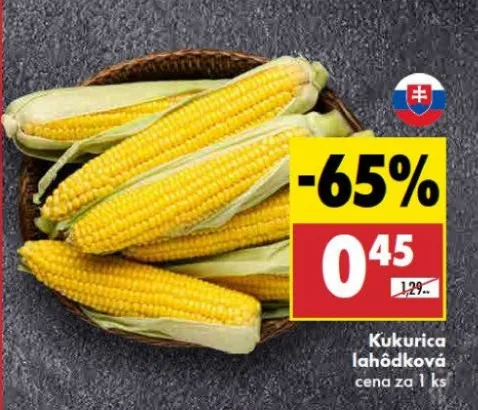 Kukurica lahôdková (akcia Biedronka)